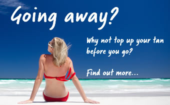 Going away - top up your tan before you go
